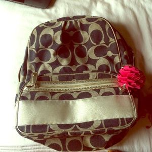 Coach poppy backpack