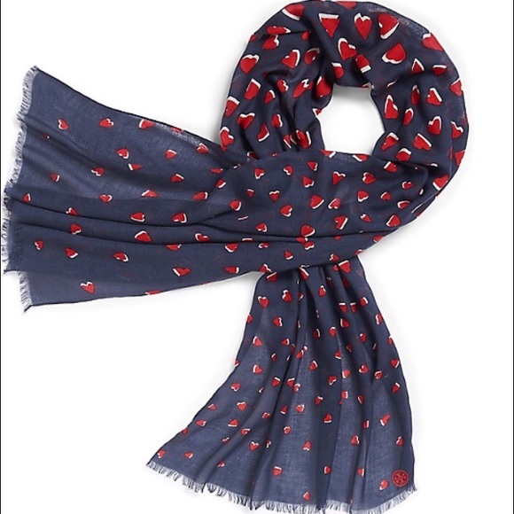 Valentine's Day Tory Burch Scarf BRAND NEW