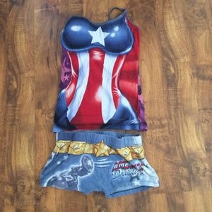 Awesome superhero pajamas