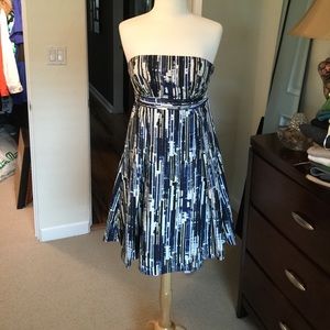 Strapless dress