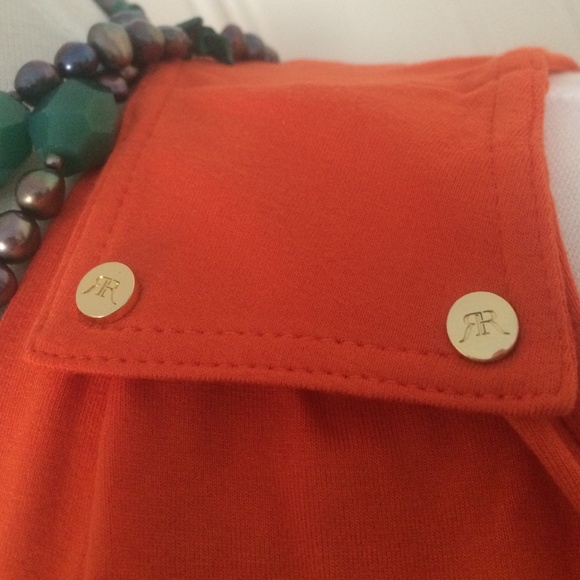 🔰REDUCED🔰Rachel Roy Collection Tangerine Dress - Picture 2 of 3