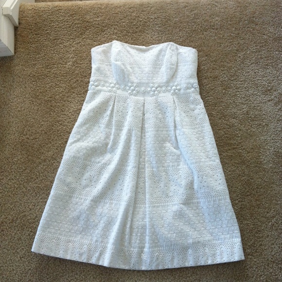 Lilly Pulitzer Dresses & Skirts - Lilly Pulitzer white dress sz 2
