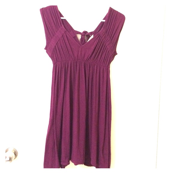 Purple dress
