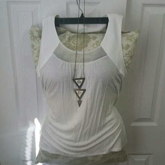 White Sheer Leather High Low Top