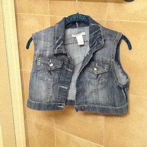 Cropped Jean jacket