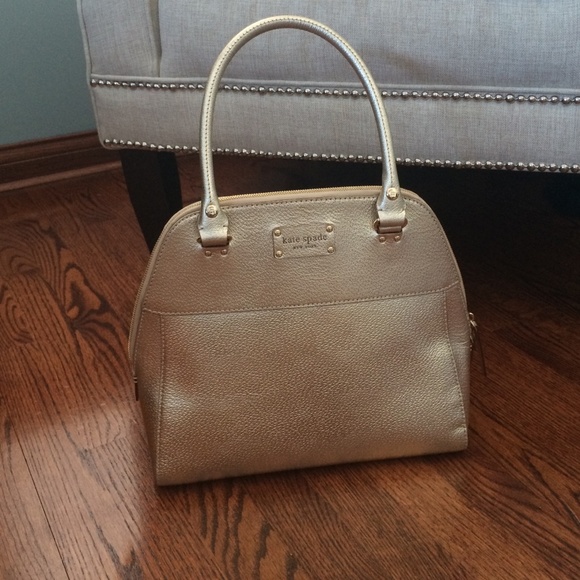 Kate Spade GOLD Bowling Bag