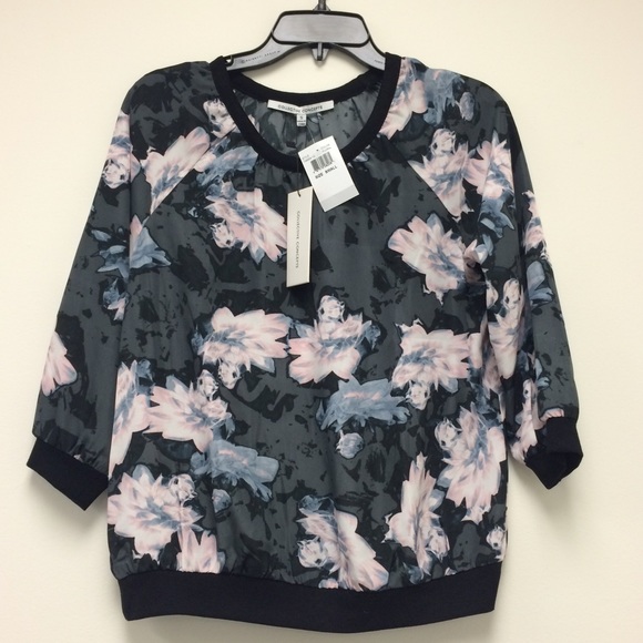 ❌❌pm_editor pick🎉 NWT Vintage inspired floral top - Picture 3 of 3