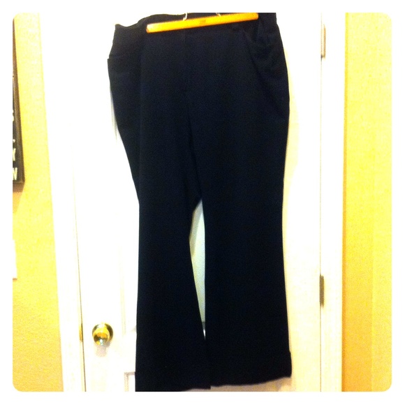 Black Lane Bryant women's slacks