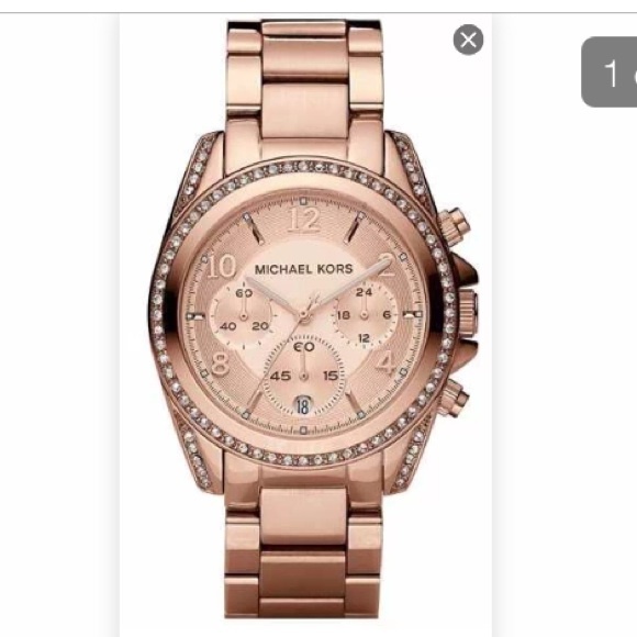 Michael Kors Rose Gold Watch