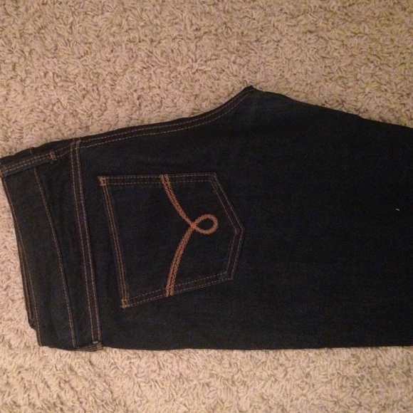 Mango dark denim jeans