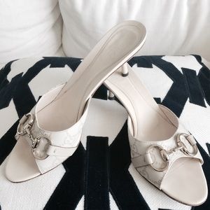Authentic Gucci Guccisima heels