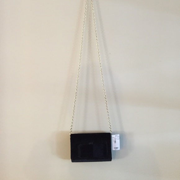 NWT! Limited black crossbody purse w/ bow - Picture 3 of 4