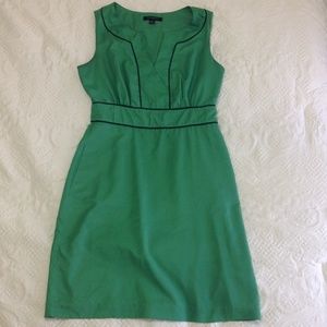 Green and dark blue Banana Republic Dress