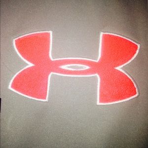 Under armour pink logo sweatshirt