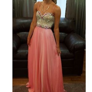 Coral Prom Dress