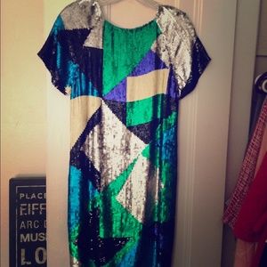 Catherine Malandrino Sequin Dress