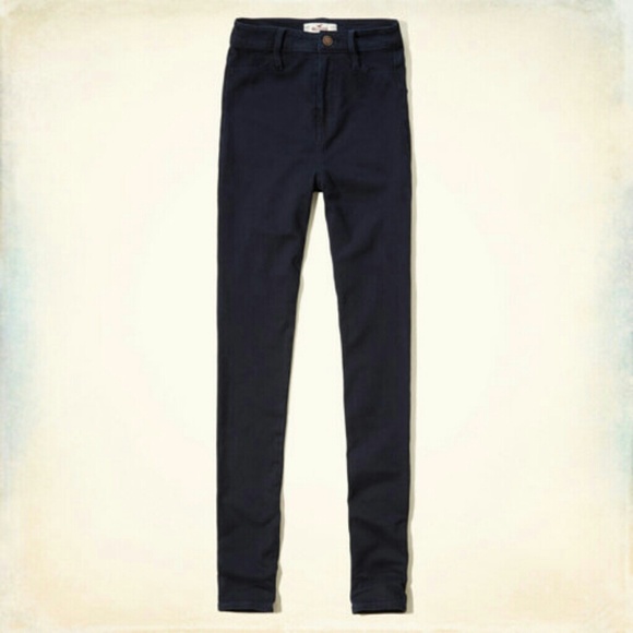 Hollister dark blue jeans