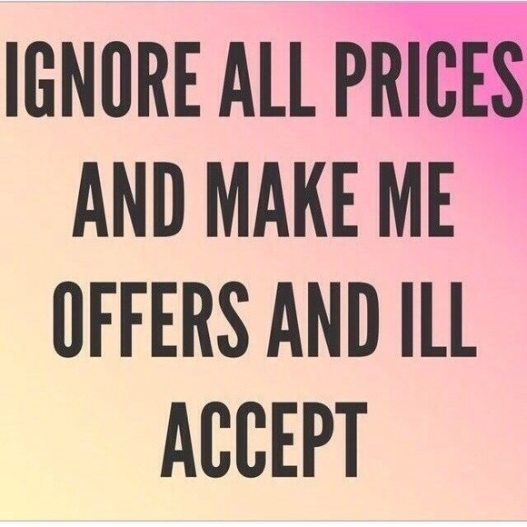 REASONABLE OFFERS ONLY