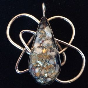 Extraordinary Abstract Butterfly Pendant