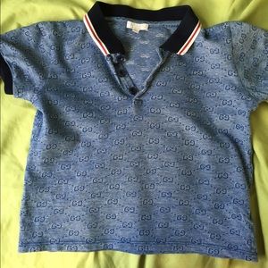 Authentic Gucci toddler shirt for boys