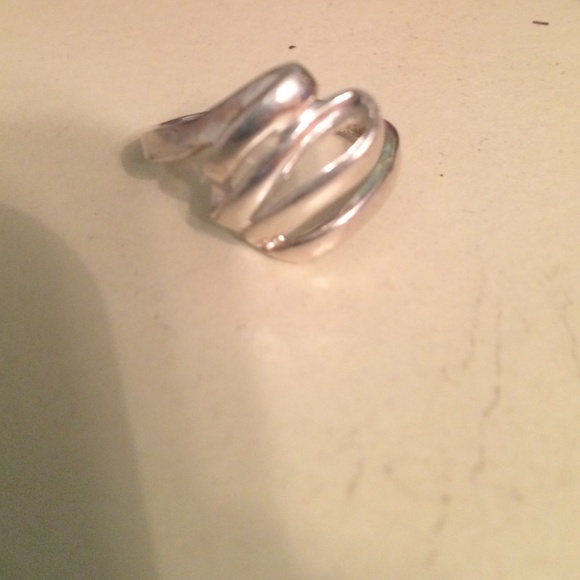 Sterling silver thumb ring