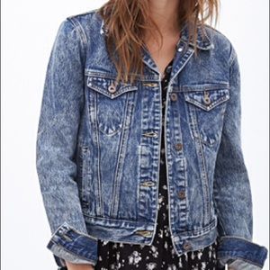 Mineral Washed Denim Jacket