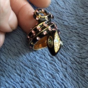 Betsy Johnson Snake Ring
