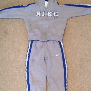 Nike size 3t sweat suit