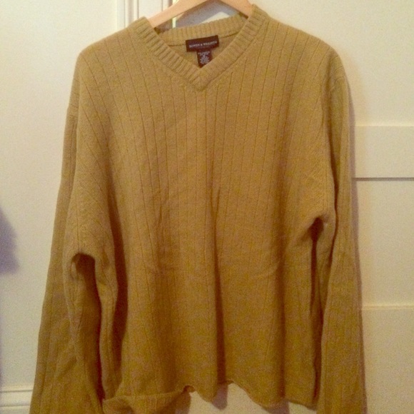 Green Bowen & Wright 80's Vintage Hipster Sweater