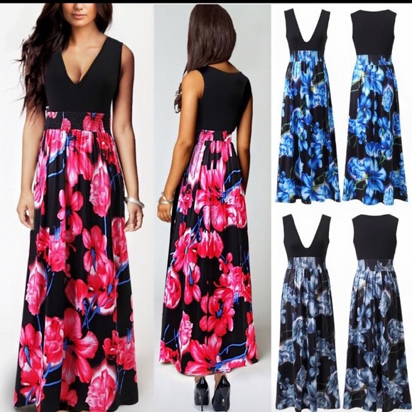 ⛔️sold on Ig⛔️Gorgeous floral maxi dress