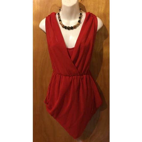 Sexy classy red dress