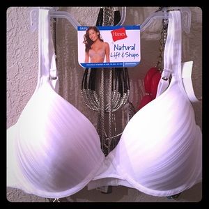 White bra size 38C NWT