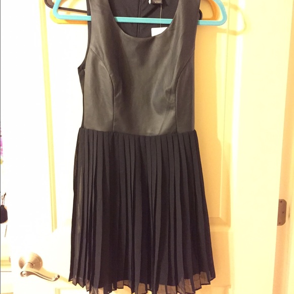 Leather Bodice Dress