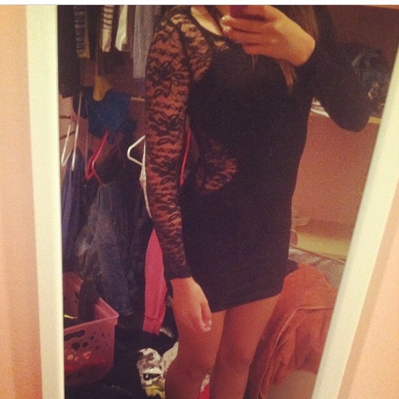 Nasty Gal Dresses & Skirts - Black lace dress
