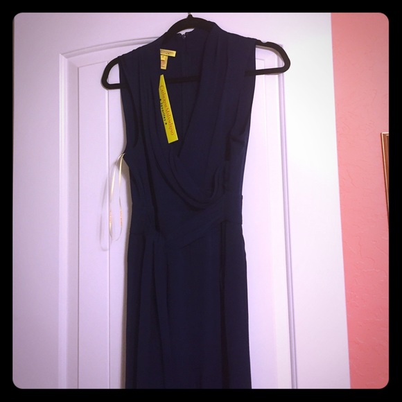 Navy jumpsuit size 8 Catherine Malandrino.