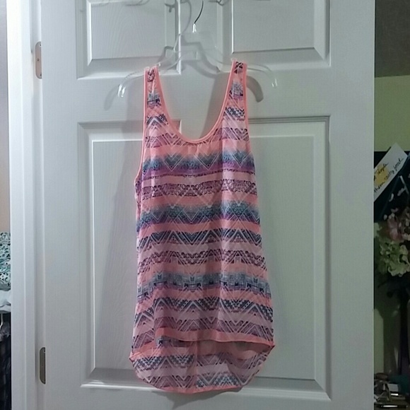 Aztec Printed Tank Top