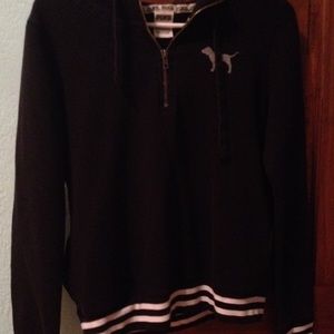 Victoria's Secret 3/4 Zip-Up Hoodie