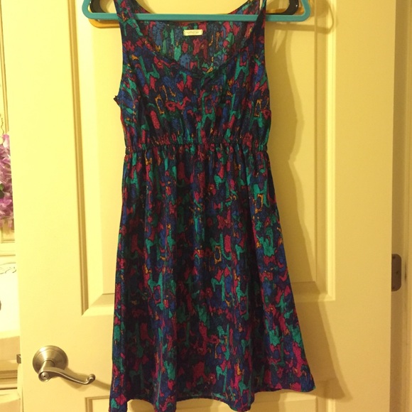 Patterned slip on dress