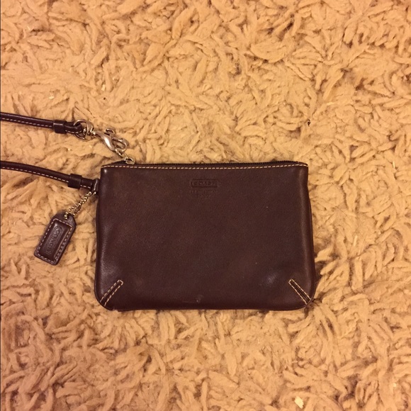 Authentic coach wristlet!