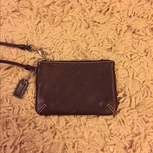 Authentic coach wristlet!