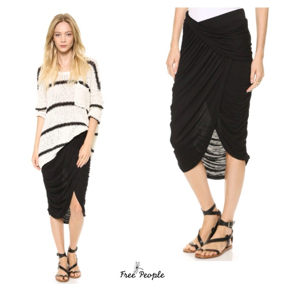 Free People Dresses & Skirts - ❌SOLD❌Free people Grecian draped skirt