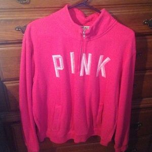 PINK quarter zip