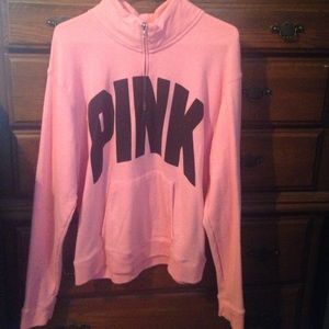 PINK quarter zip