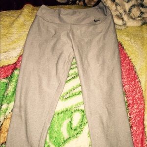 Nike gray capris :)