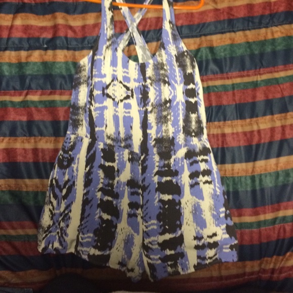 Graffiti Style Romper