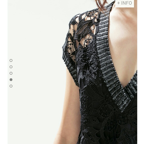 💥 SALE💥🎉 HP 3/9🎉 ZARA Guipure Lace Top