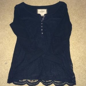 Abercrombie and Fitch Quarter sleeve