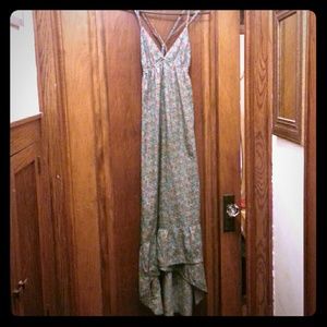 Floral High Low Maxi Dress NWOT!