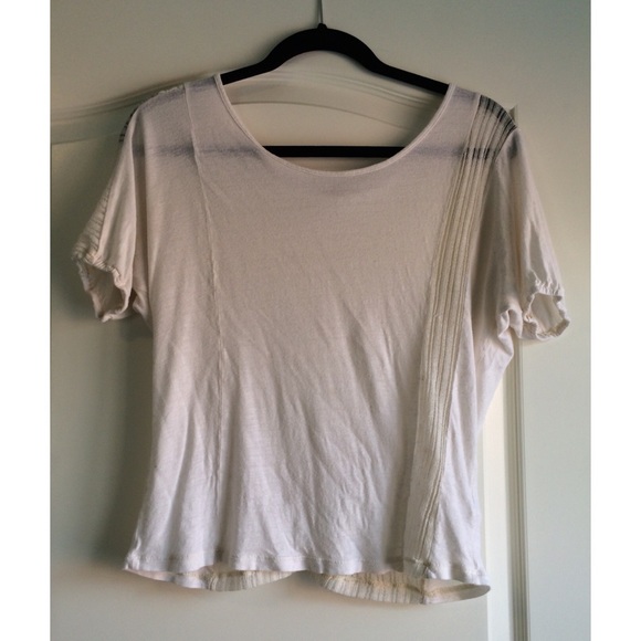 White Top With Lace Back - Picture 1 of 3