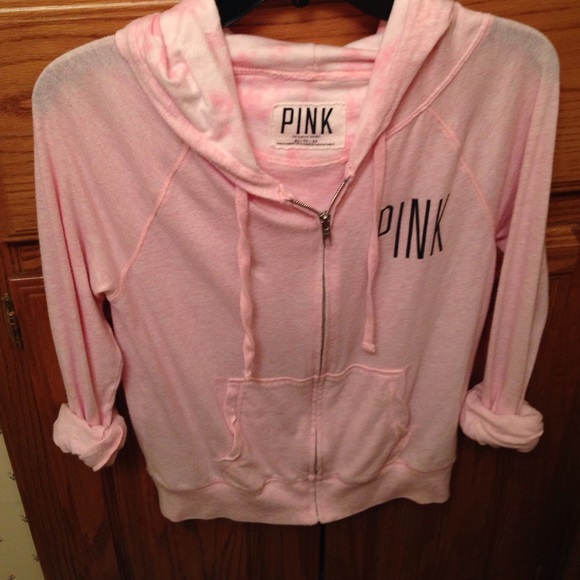 Pink hoodie